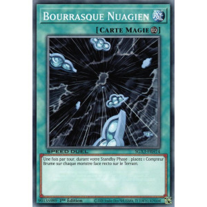Yu-Gi-Oh TCG SGX3-FRH14 C Bourrasque Nuagien Speed Duel GX : Les Duellistes des Ombres