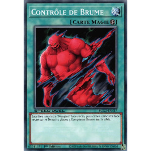 Yu-Gi-Oh TCG SGX3-FRH17 C Contrôle de Brume Speed Duel GX : Les Duellistes des Ombres