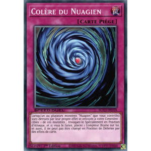 Yu-Gi-Oh TCG SGX3-FRH18 C Colère du Nuagien Speed Duel GX : Les Duellistes des Ombres