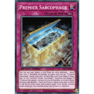 Yu-Gi-Oh TCG SGX3-FRI06 C Premier Sarcophage Speed Duel GX : Les Duellistes des Ombres