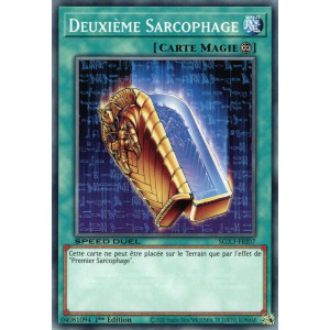 Yu-Gi-Oh TCG SGX3-FRI07 C Deuxième Sarcophage Speed Duel GX : Les Duellistes des Ombres