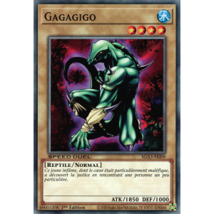 Yu-Gi-Oh TCG SGX3-FRI09 C Gagagigo Speed Duel GX : Les Duellistes des Ombres