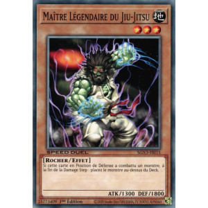 Yu-Gi-Oh TCG SGX3-FRI15 C Maître Légendaire du Jiu-Jitsu Speed Duel GX : Les Duellistes des Ombres