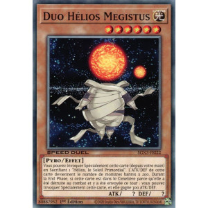 Yu-Gi-Oh TCG SGX3-FRI22 C Duo Hélios Megistus Speed Duel GX : Les Duellistes des Ombres