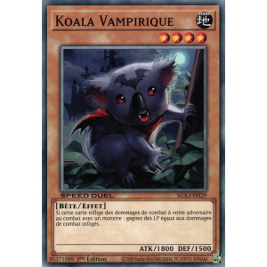 Yu-Gi-Oh TCG SGX3-FRI29 C Koala Vampirique Speed Duel GX : Les Duellistes des Ombres