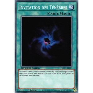 Yu-Gi-Oh TCG SGX3-FRI30 C Invitation des Ténèbres Speed Duel GX : Les Duellistes des Ombres