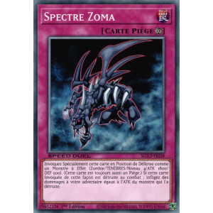 Yu-Gi-Oh TCG SGX3-FRI38 C Spectre Zoma Speed Duel GX : Les Duellistes des Ombres