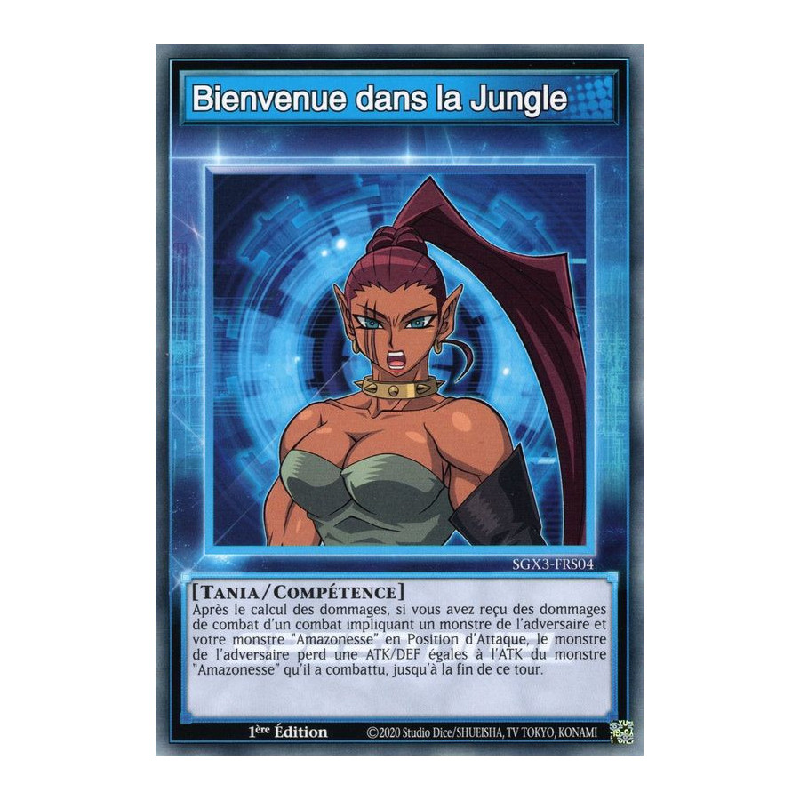 Yu-Gi-Oh TCG SGX3-FRS04 C Bienvenue dans la Jungle Speed Duel GX : Les Duellistes des Ombres
