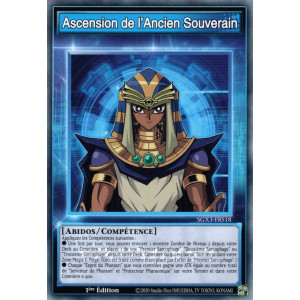 Yu-Gi-Oh TCG SGX3-FRS18 C Ascension de l'Ancien Souverain Speed Duel GX : Les Duellistes des Ombres