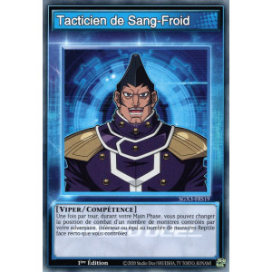Yu-Gi-Oh TCG SGX3-FRS19 C Tacticien de Sang-Froid Speed Duel GX : Les Duellistes des Ombres