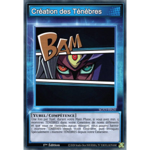 Yu-Gi-Oh TCG SGX3-FRS20 C Création des Ténèbres Speed Duel GX : Les Duellistes des Ombres