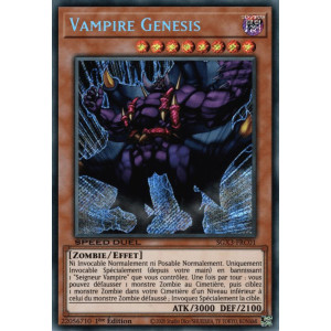 Yu-Gi-Oh TCG SGX3-FRC01 SE Vampire Genesis Speed Duel GX : Les Duellistes des Ombres