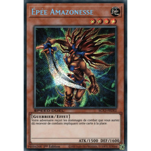 Yu-Gi-Oh TCG SGX3-FRD02 SE Épée Amazonesse Speed Duel GX : Les Duellistes des Ombres