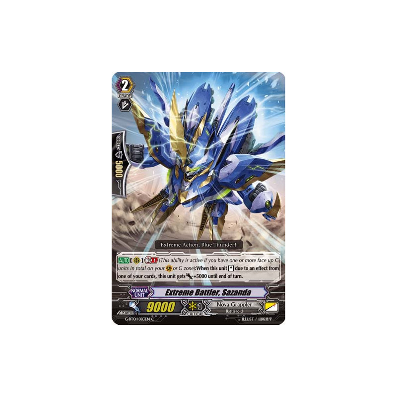 Vanguard_TCG_card_G-BT01_083EN_C_Extreme_Battler_Sazanda_Generation_Stride
