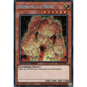 Yu-Gi-Oh TCG SGX3-FRF02 SE Homoncule Doré Speed Duel GX : Les Duellistes des Ombres