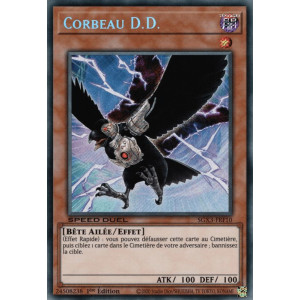 Yu-Gi-Oh TCG SGX3-FRF10 SE Corbeau D.D. Speed Duel GX : Les Duellistes des Ombres