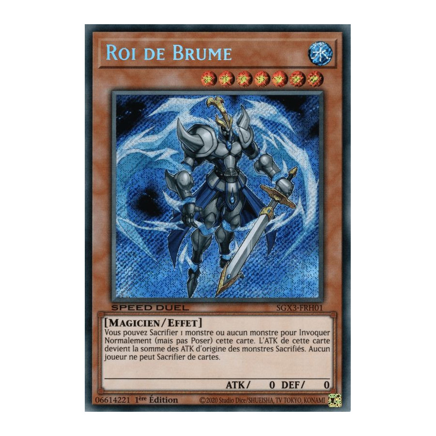 Yu-Gi-Oh TCG SGX3-FRH01 SE Roi de Brume Speed Duel GX : Les Duellistes des Ombres