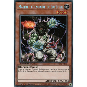 Yu-Gi-Oh TCG SGX3-FRI15 SE Maître Légendaire du Jiu-Jitsu Speed Duel GX : Les Duellistes des Ombres