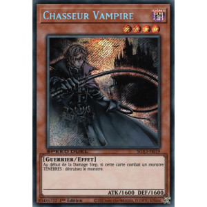 Yu-Gi-Oh TCG SGX3-FRI19 SE Chasseur Vampire Speed Duel GX : Les Duellistes des Ombres