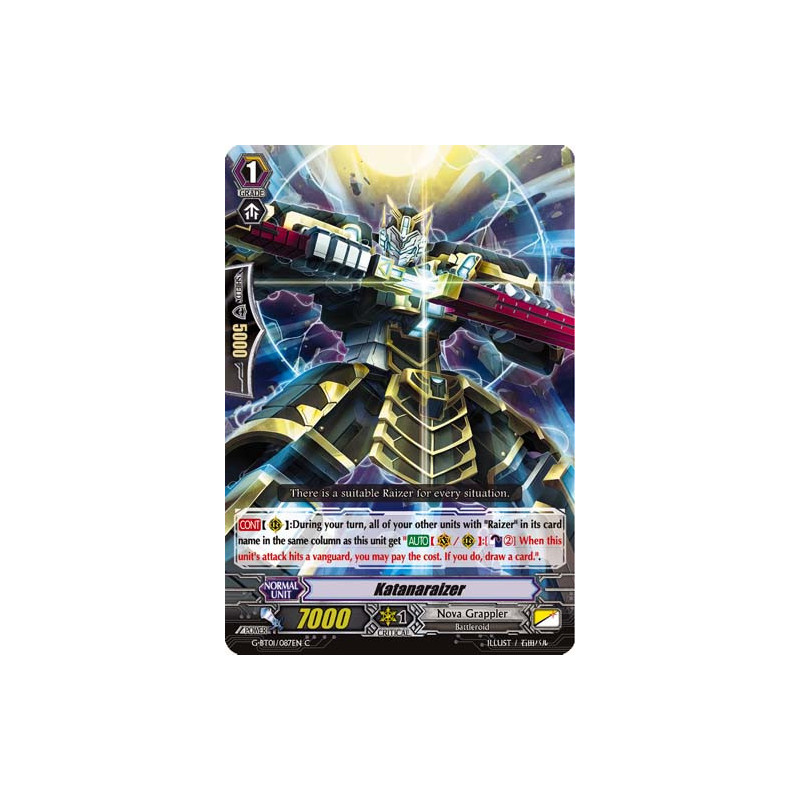 Vanguard_TCG_card_G-BT01_087EN_C_Katanaraizer_Generation_Stride