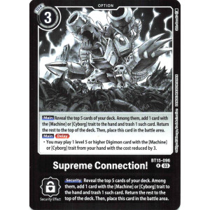 Digimon TCG LM08 BT15-096 Supreme Connection! R/AA Limited Card Pack FINAL CREST Card Game