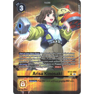 Digimon TCG LM08 BT22-088 Arisa Kinosaki R/AA Limited Card Pack FINAL CREST Card Game