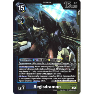 Digimon TCG LM08 EX8-029 Aegisdramon SR/AA Limited Card Pack FINAL CREST Card Game