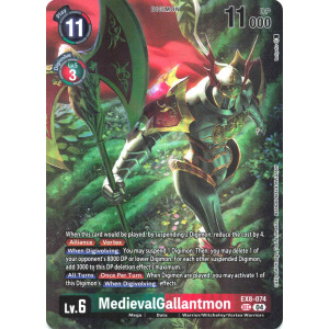 Digimon TCG LM08 EX8-074 MedievalGallantmon SEC/AA Limited Card Pack FINAL CREST Card Game