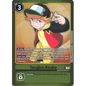 Digimon TCG LM08 P-218 Torajiro Asuka P/AA Limited Card Pack FINAL CREST Card Game