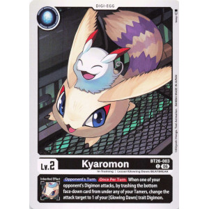 Digimon TCG BT26-003 Kyaromon C TIMELESS BONDS Card Game