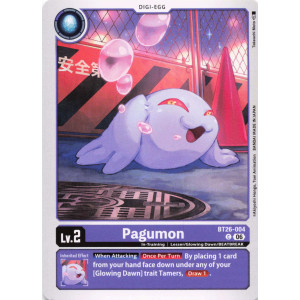 Digimon TCG BT26-004 Pagumon C TIMELESS BONDS Card Game