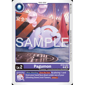 Digimon TCG BT26-004 Pagumon C TIMELESS BONDS Card Game