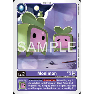 Digimon TCG BT26-006 Monimon C TIMELESS BONDS Card Game