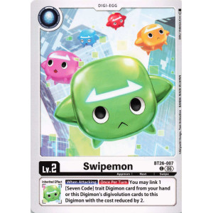 Digimon TCG BT26-007 Swipemon C TIMELESS BONDS Card Game
