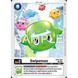 Digimon TCG BT26-007 Swipemon C TIMELESS BONDS Card Game