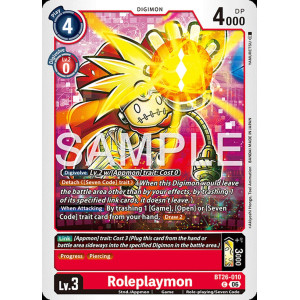 Digimon TCG BT26-010 Roleplaymon C TIMELESS BONDS Card Game