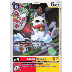 Digimon TCG BT26-012 Manekimon C TIMELESS BONDS Card Game
