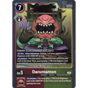 Digimon TCG BT26-014 Darumamon R TIMELESS BONDS Card Game