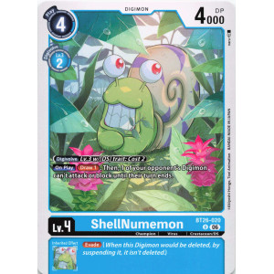 Digimon TCG BT26-020 ShellNumemon U TIMELESS BONDS Card Game