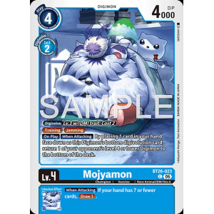 Digimon TCG BT26-023 Mojyamon C TIMELESS BONDS Card Game