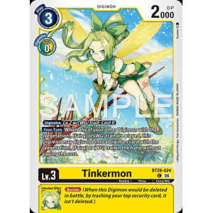 Digimon TCG BT26-024 Tinkermon C TIMELESS BONDS Card Game