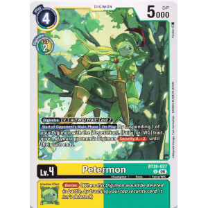 Digimon TCG BT26-027 Petermon U TIMELESS BONDS Card Game
