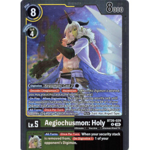 Digimon TCG BT26-029 Aegiochusmon: Holy R TIMELESS BONDS Card Game