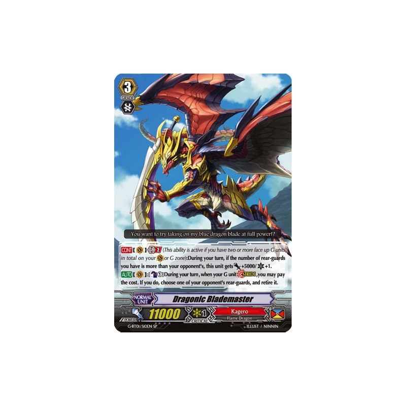 Vanguard_TCG_card_G-BT01_S10EN_SP_Dragonic_Blademaster_Generation_Stride