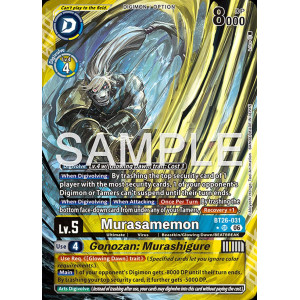 Digimon TCG BT26-031AA Murasamemon AA/SR TIMELESS BONDS Card Game