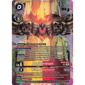 Digimon TCG BT26-033 Jupitermon SR TIMELESS BONDS Card Game