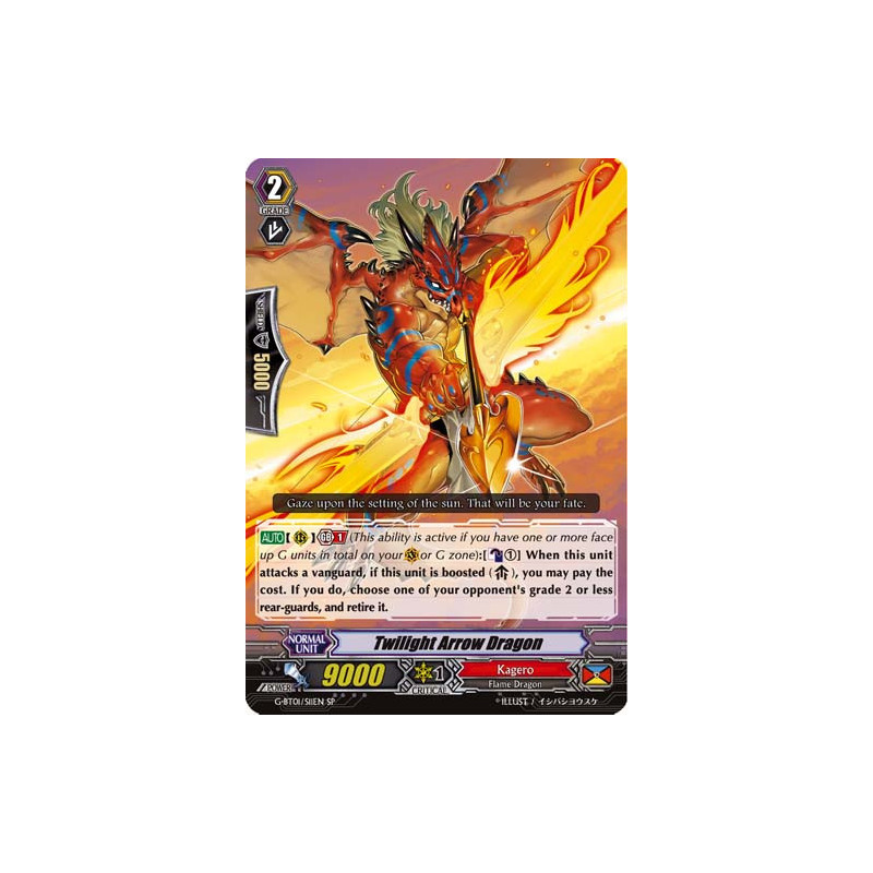 Vanguard_TCG_card_G-BT01_S11EN_SP_Twilight_Arrow_Dragon_Generation_Stride