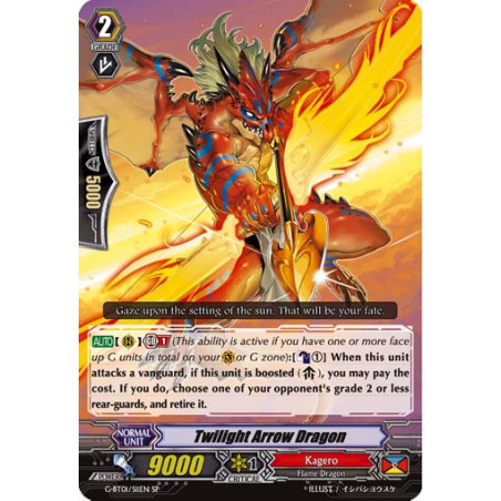 Vanguard_TCG_card_G-BT01_S11EN_SP_Twilight_Arrow_Dragon_Generation_Stride
