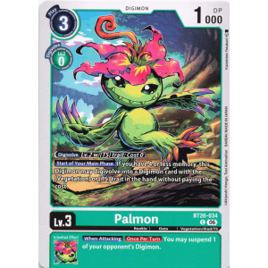 Digimon TCG BT26-034 Palmon C TIMELESS BONDS Card Game