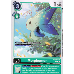 Digimon TCG BT26-035 Morphomon C TIMELESS BONDS Card Game